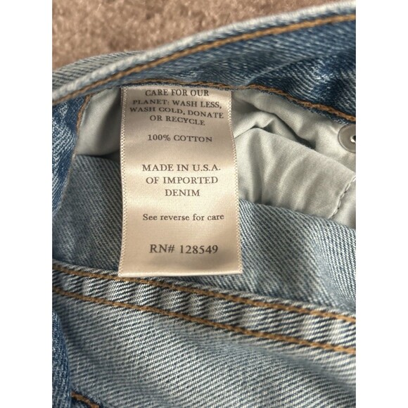 AVIATOR NATION MID RISE RELAXED FIT VTG CANYON JEANS COTTON 27 Medium Wash! - Picture 4 of 9